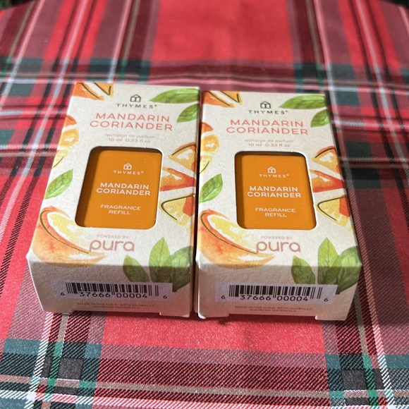 Thymes Mandarin Coriander Pura Smart Home Plug-in Diffuser Refills - Pack of 2 - Picture 8 of 12